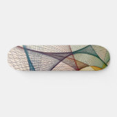 Plateforme de skateboard abstraite géométrique (Horz)