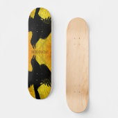 Plateforme de skateboard Black Crow Grunge (Recto)