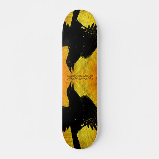 Plateforme de skateboard Black Crow Grunge (Devant)