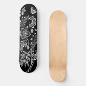 Plateforme de skateboard "Papillon Paisley" (Recto)