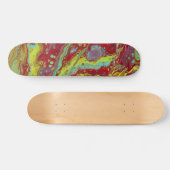 Plateforme de skateboard psychédélique de forme li (Horz)