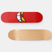 Plateforme de skateboard Rouge Gras Phantom Smile™ (Horz)