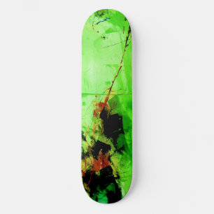 Plateforme de skateboard "Vert abstrait"