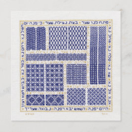 Platen van afdruk briefpapier vlak kaart