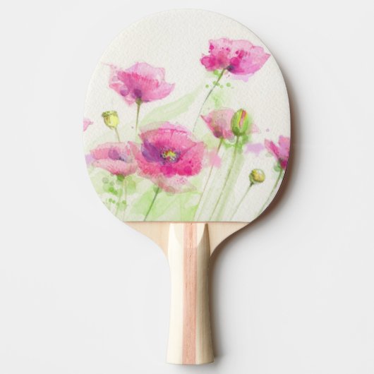 Platen van geverfde waterverf 3 tafeltennisbatje (Voorkant)