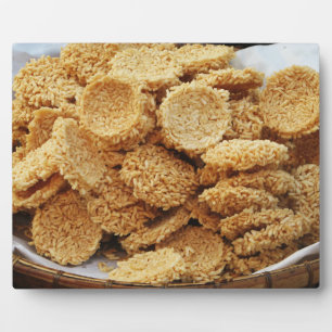 Platen van rijst ~ Aziatische zoetwaren