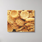 Platen van rijst ~ Aziatische zoetwaren Canvas Afdruk (Voorkant)