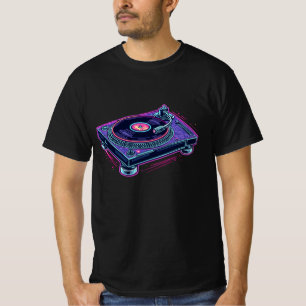 Platenspeler Audio LP Vinyl Record Player T-shirt