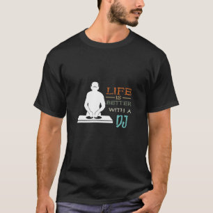 Platenspeler DJ Dance Music Producer T-shirt