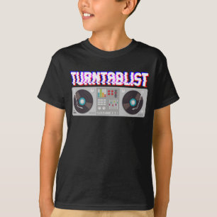 Platenspeler DJ Music Producer Techno Turntablist T-shirt