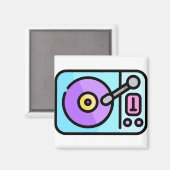 Platenspeler Magneet (Voorkant / Achterkant)