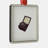 Platenspeler Metalen Ornament (Rechts)