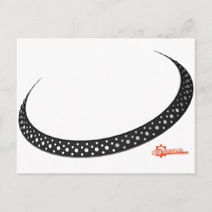 Platenspeler Platter - DJ Djing Disk Jockey Music Briefkaart