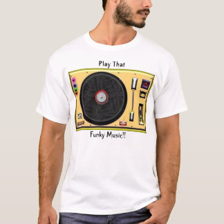 Platenspeler "T" T-shirt