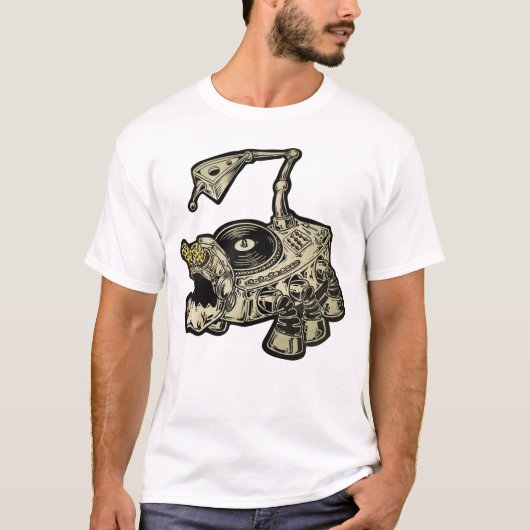 Platenspeler Tarantula T-Shirt (Voorkant)