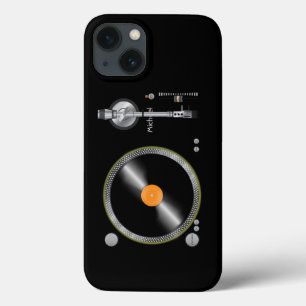 Platenspeler Vinyl Old School iPhone 13 Hoesje