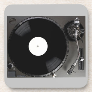 Platenspeler voor de Audiophile Bier Onderzetter