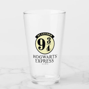 Platform 9 3/4 HOGWARTS™ EXPRESS-pictogram Glas