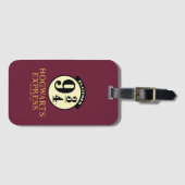 Platform 9¾ Hogwarts Express-pictogram Bagagelabel (Voorkant (horizontaal))