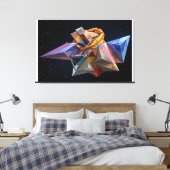 Platform der Generaties Canvas Afdruk (Insitu (Slaapkamer))