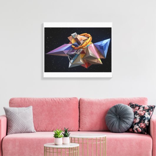 Platform der Generaties Canvas Afdruk (Insitu (Woonkamer))