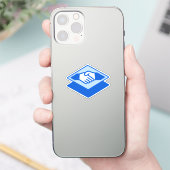 Platform Integration Trust Sticker - Blue Theme (Telefoon)