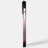 Platina Brons Roestvrij Staal Print Case-Mate iPhone Case (Achterkant / Links)