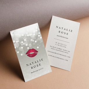 Platina Glow Lips Visitekaartje