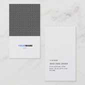 Platina Grid Visitekaartje (Voorkant / Achterkant)