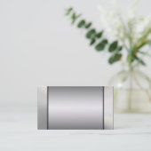 Platina Visitekaartjes (Staand voorkant)