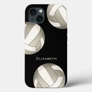 platina white women volleyball iPhone 13 hoesje