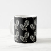 Platine argent Holly Christmas Mug (Devant gauche)