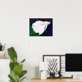 Platinum Betta fish poster (Thuiskantoor)