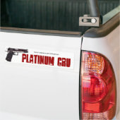 Platinum Cru Bumpersticker (Op Truck)