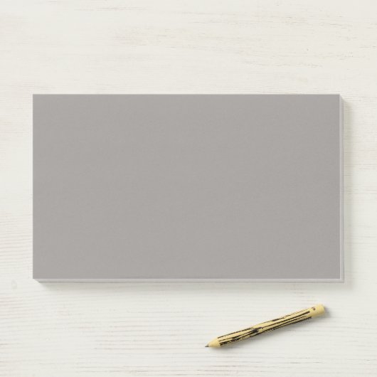 Platinum Grey Post-it® Notes (Op bureau)