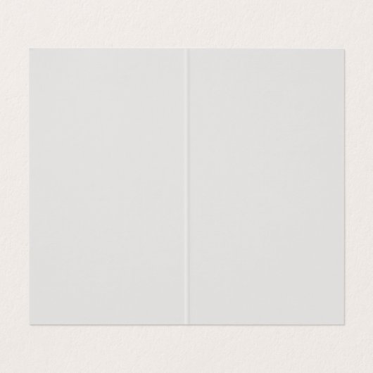 Platinum grijs minimalistisch modern hoog geperste visitekaartjes (Binnenkant ongevouwen)