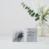 Platinum Horse personaliseert Visitekaartjes (Staand voorkant)