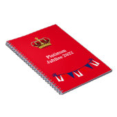 Platinum Jubilee 2022 Notitieboek (Rechterzijde)