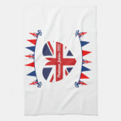 Platinum Jubilee 2022 Serviette de cuisine (Vertical)