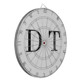 Platinum Mirror Engrave – Ultra‑Clean Luxury  Dartbord (Voorkant Links)