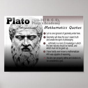 Plato Mathematics citeert Poster