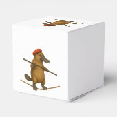 Plato platypus tightrope walker bedankdoosjes (Achterkant)