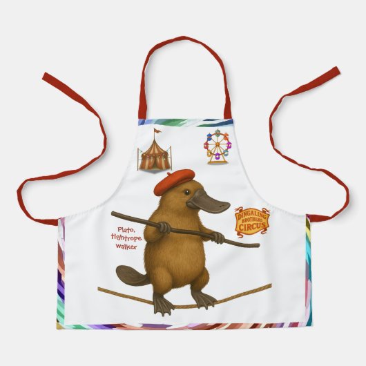 Plato platypus tightrope walker schort (Voorkant)