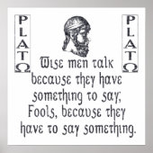 Plato Poster (Voorkant)