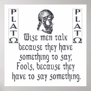 Plato Poster