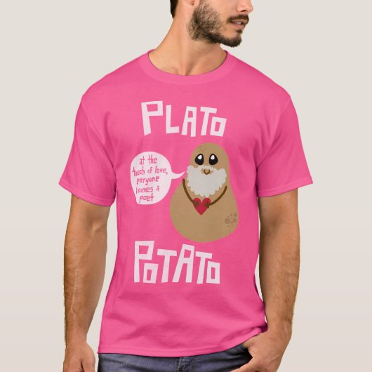 Plato Potato T-shirt (Voorkant)
