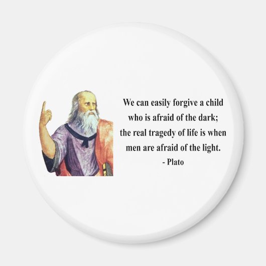 Plato Quote 5b Magneet (Voorkant)