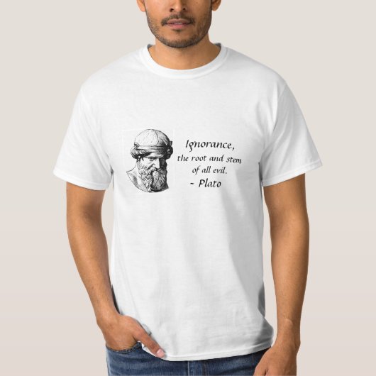 Plato Quote T-shirt (Voorkant)