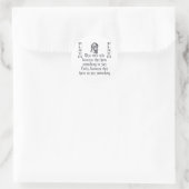 Plato Ronde Sticker (Tas)