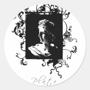 Plato Ronde Sticker